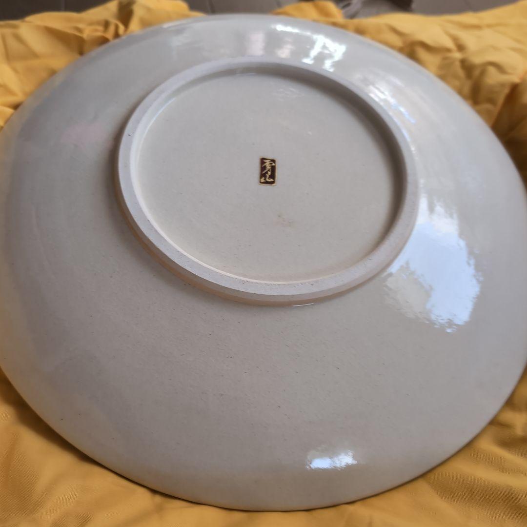 美しい鳥のデザイン大皿　花鳥風月風　36センチセンチ