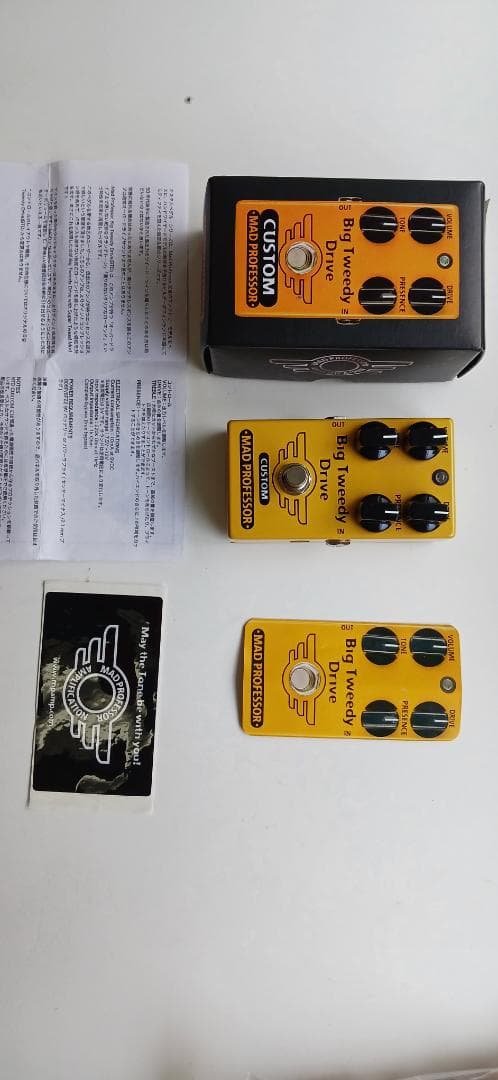 Big Tweedy Drive ギターエフェクター