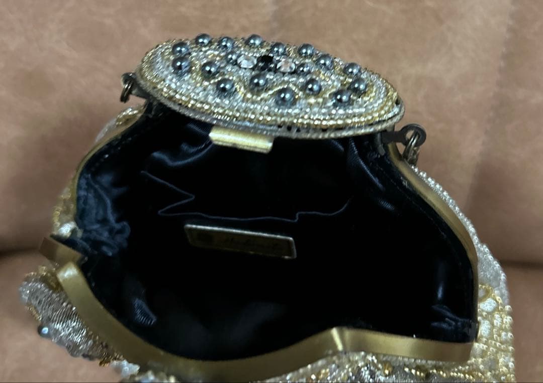 【廃盤品】HASHIMOTO希少　皇室御用達　ハシモト　ビーズバッグ　美品⭐️⭐️⭐️