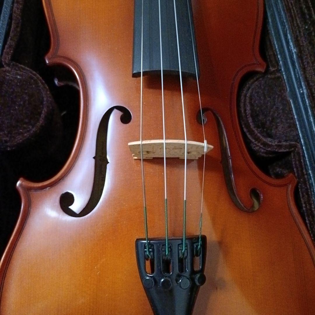 カルロジョルダーノ4/4 バイオリン本体 4弦 弓、ケース付き