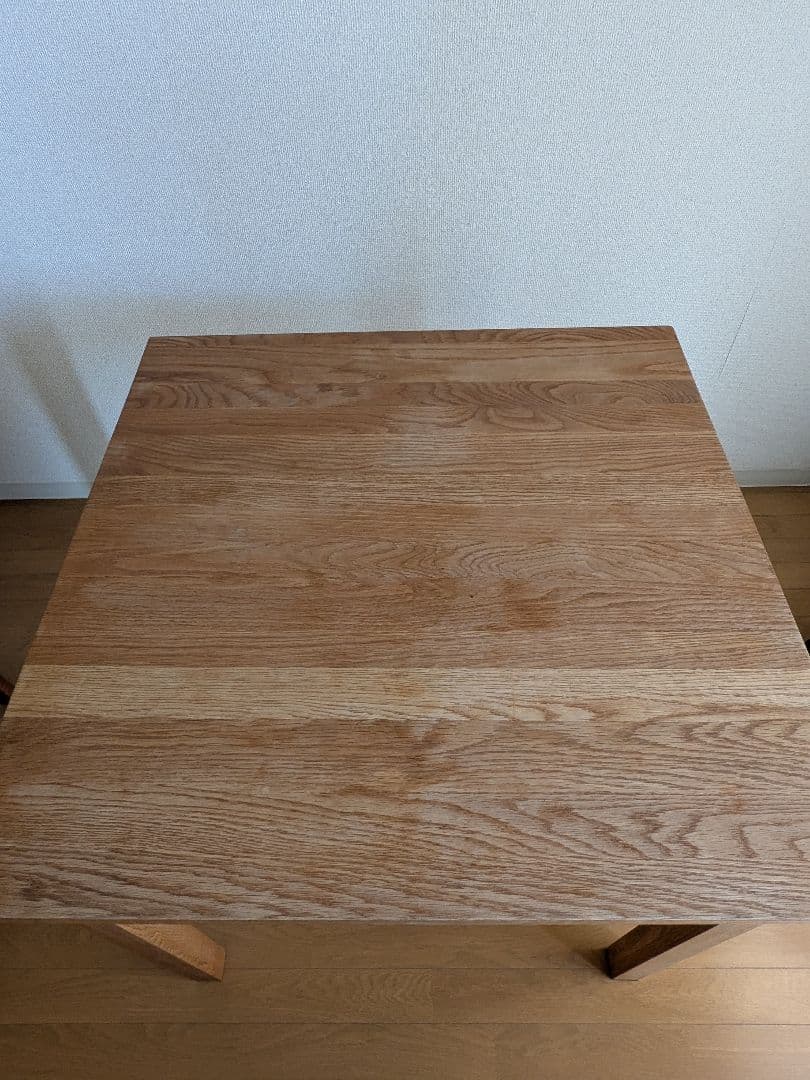 無印良品　オーク材ダイニングテーブル