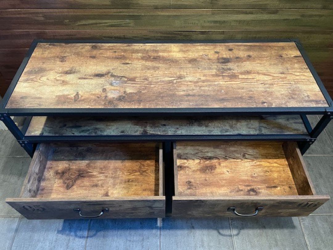 みちょっちん■KULTクルト インダストリアル テレビ台/TVボード