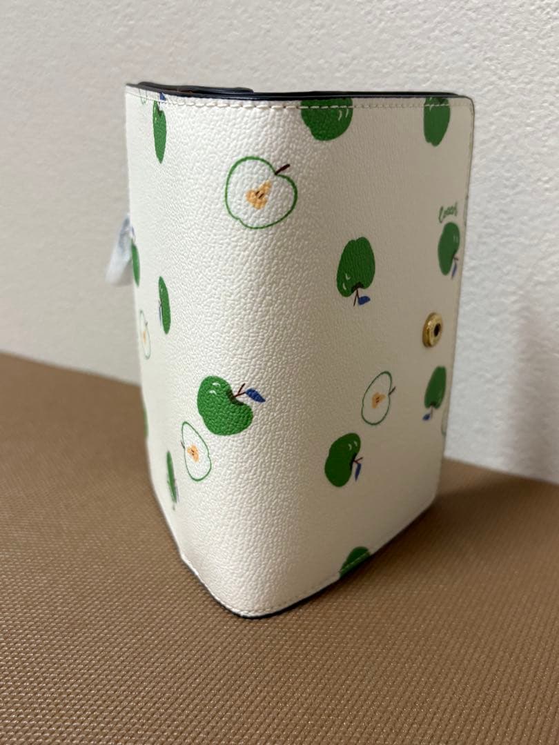 【新品】コーチ 2つ折り財布 ホワイト 白 COACH C4116 IMCAH