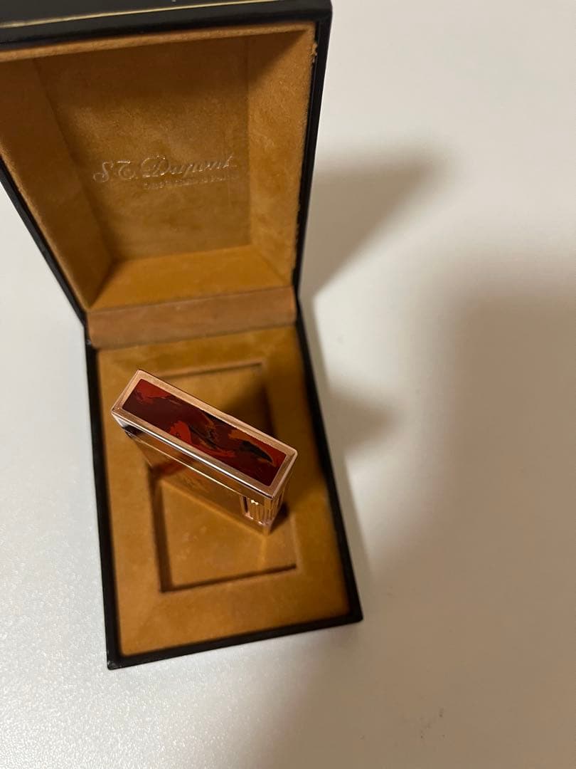 デュポンライター　ガスライター　超レアモデル、純正漆　高額モデル　ほぼ新品　本物