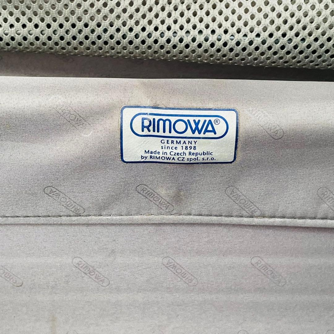 美品　リモワ　サルサ　104L 4輪　マットレッド　大容量　TSA 廃盤