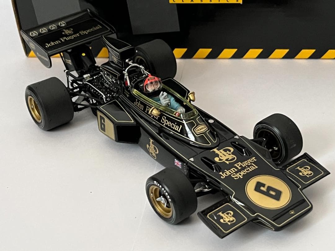 エグゾト 1/18 LOTUS FORD TYPE 72D 1972 #6 箱付