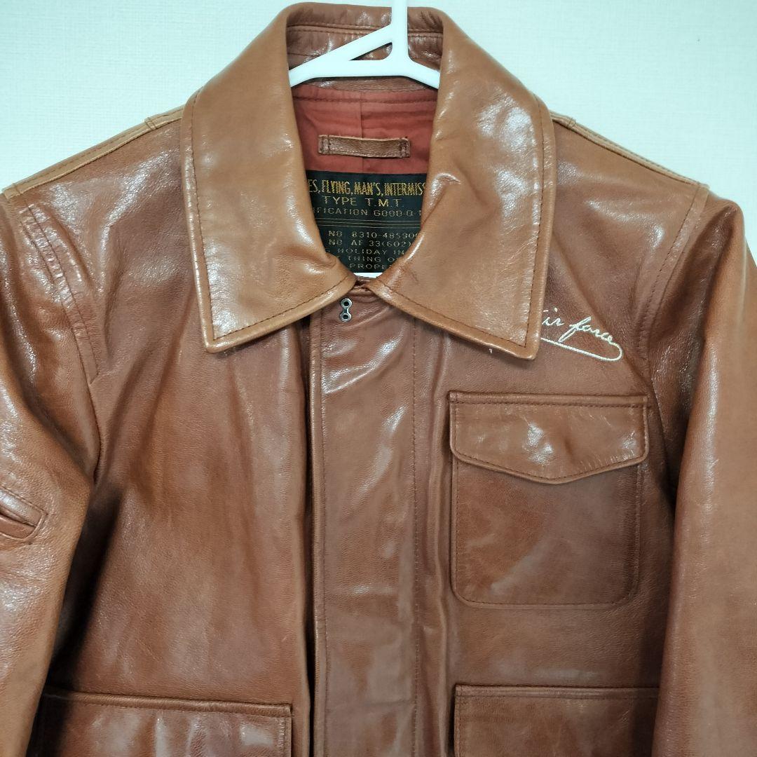 n*c様 【美品】TMT ゴートレザー 山羊/A2 レザージャケット/フライト