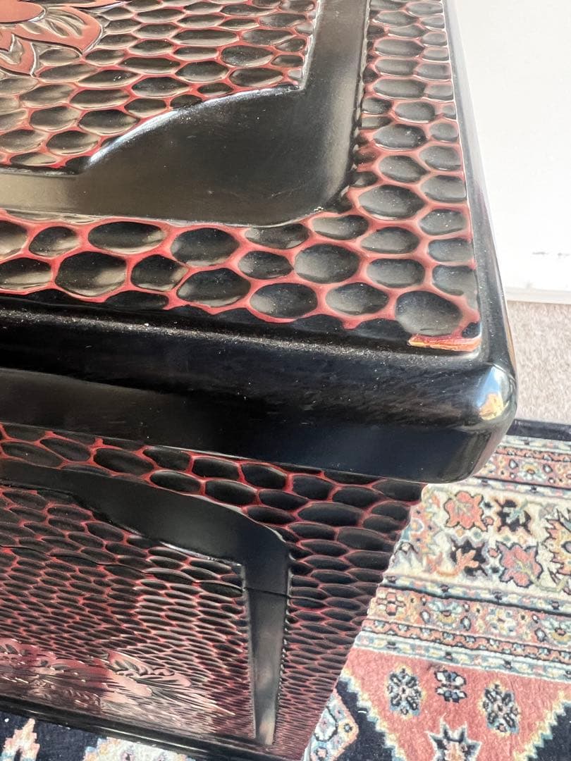 タンス　鎌倉彫　チェスト　CAPIC タンス