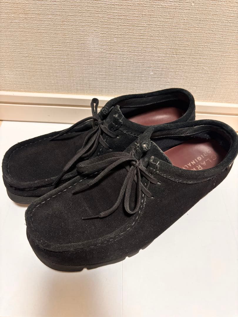 クラークス　ワラビーゴアテックス　UK7ハーフ