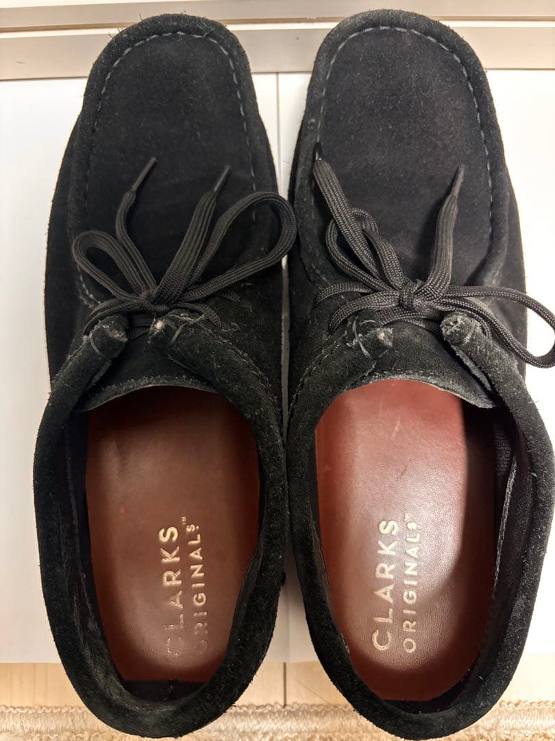 クラークス　ワラビーゴアテックス　UK7ハーフ