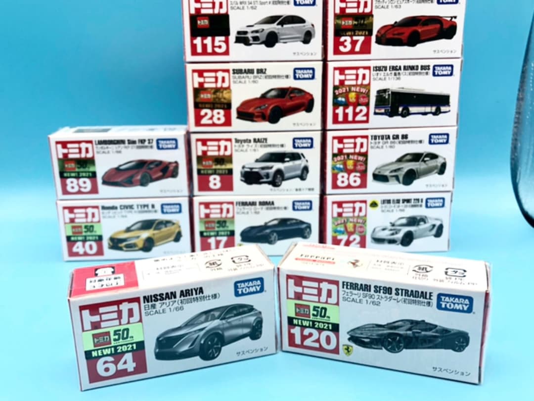 ★トミカ　2021 初回特別仕様　12台　コンプリート　コレクション　未開封