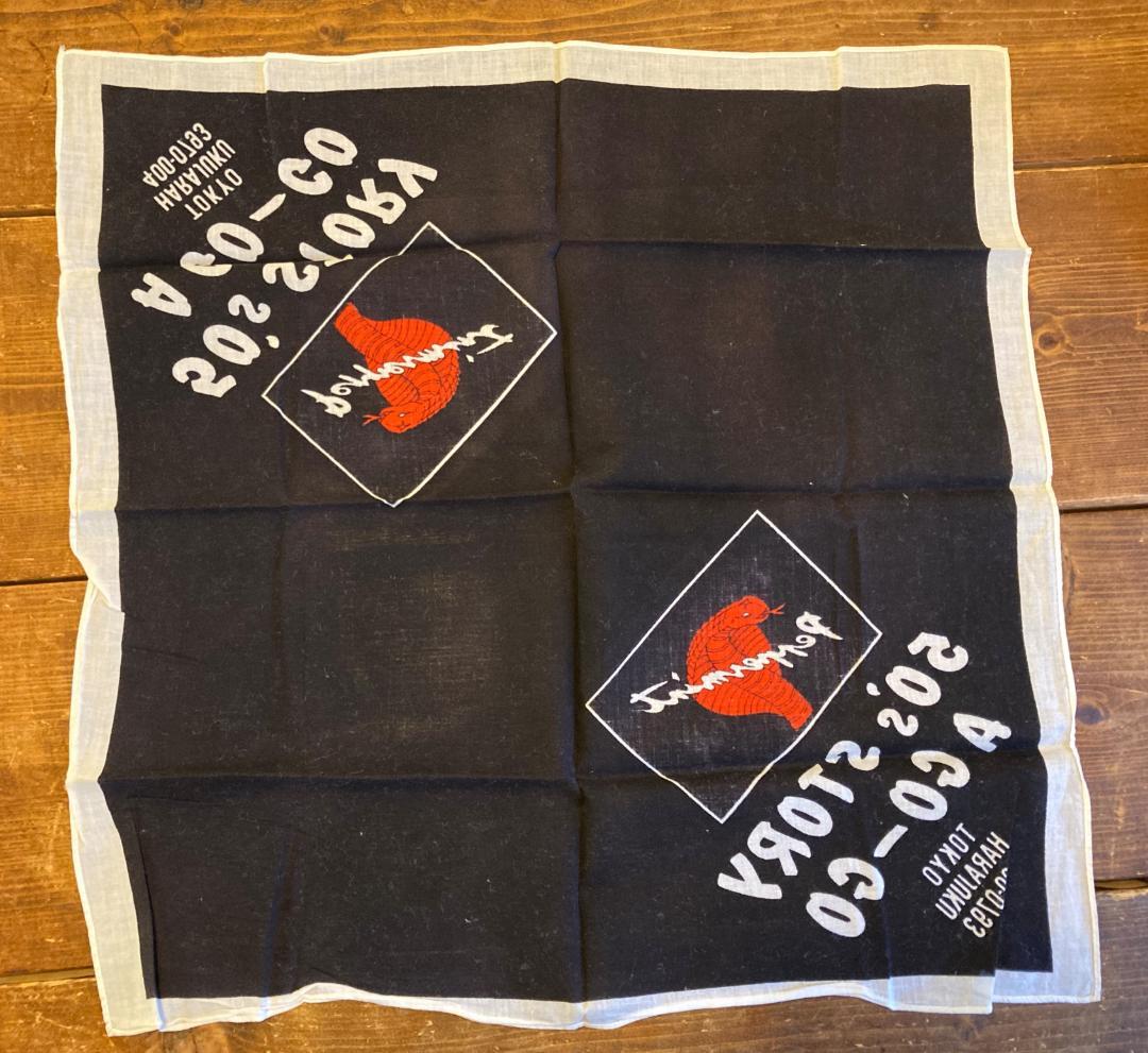 中古 クリームソーダ・ペパーミント バンダナ ５枚セット