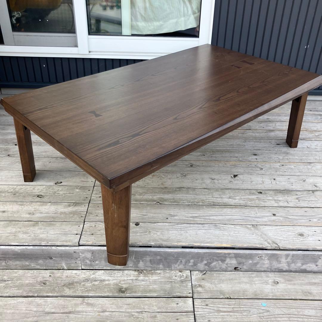 レトロ 協立工芸 木製折りたたみコタツテーブル センターテーブル ビンテージ