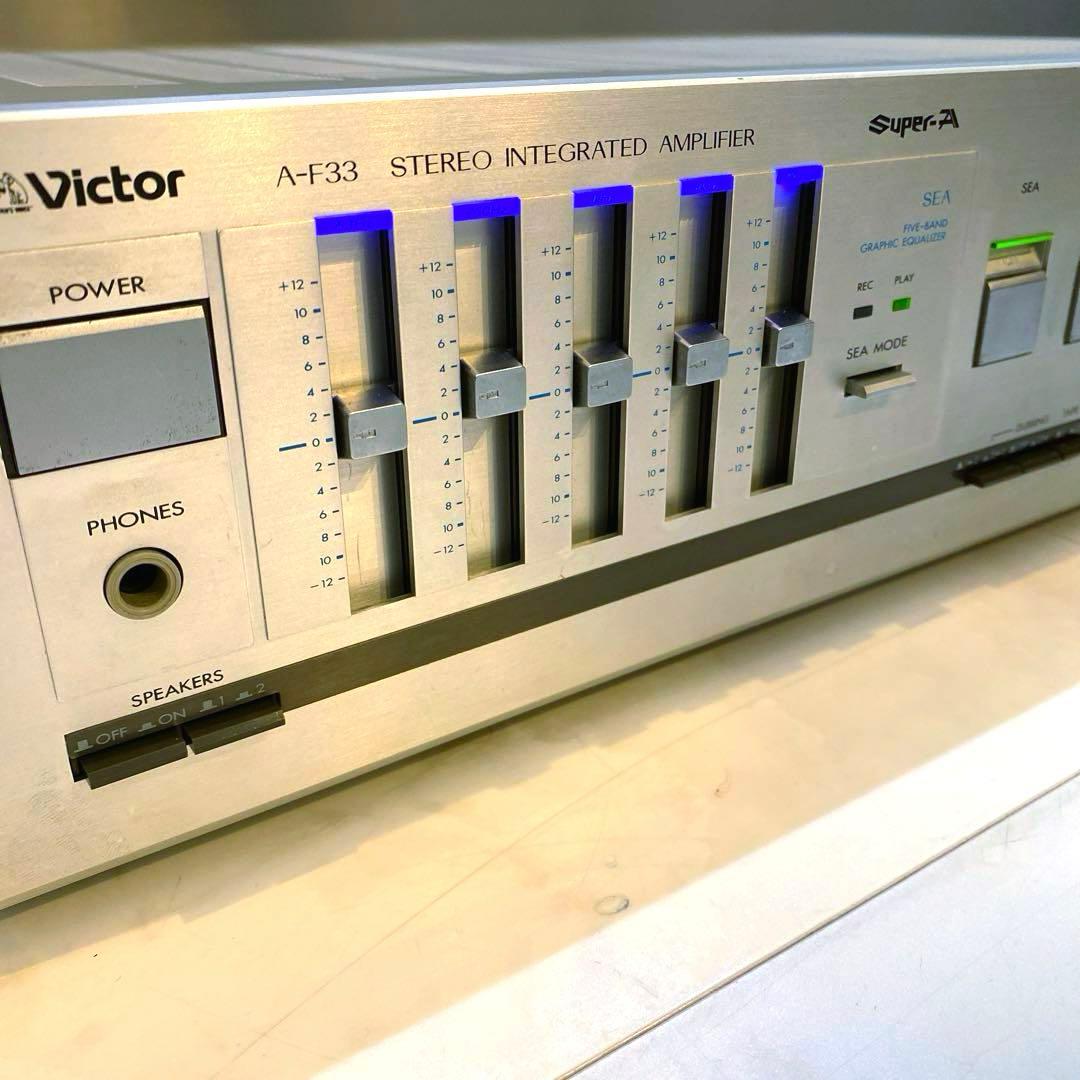 Victor プリメインアンプ A-F33 SEA搭載モデル ビクター
