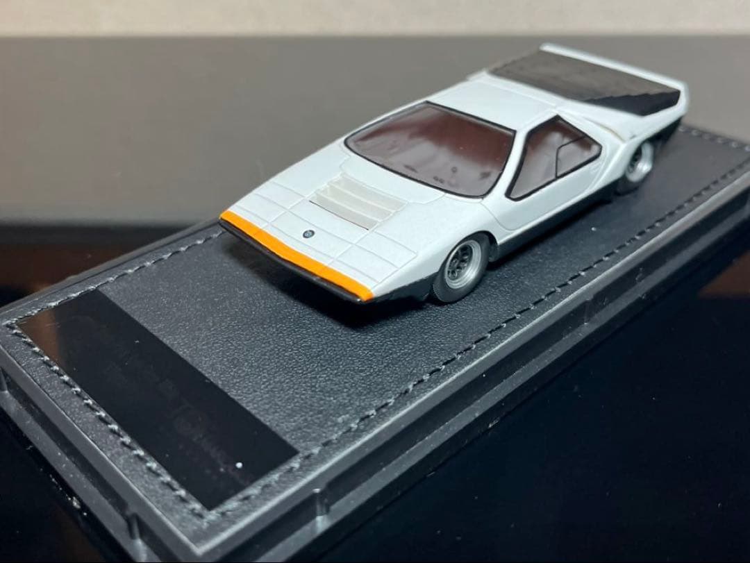 訳あり）ミニカー 1/43 トップマルケス アルファロメオ カラボ 白