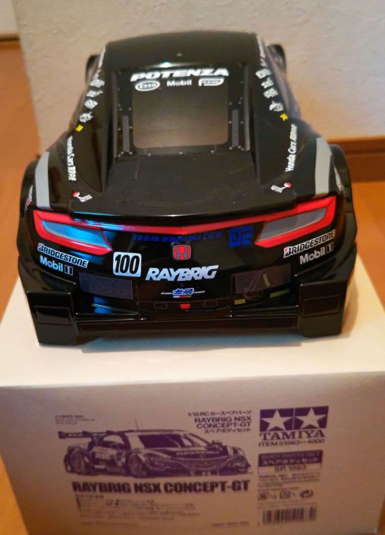 タミヤ 1/10 SP.1563 レイブリックNSXコンセプトGTボディ 完成
