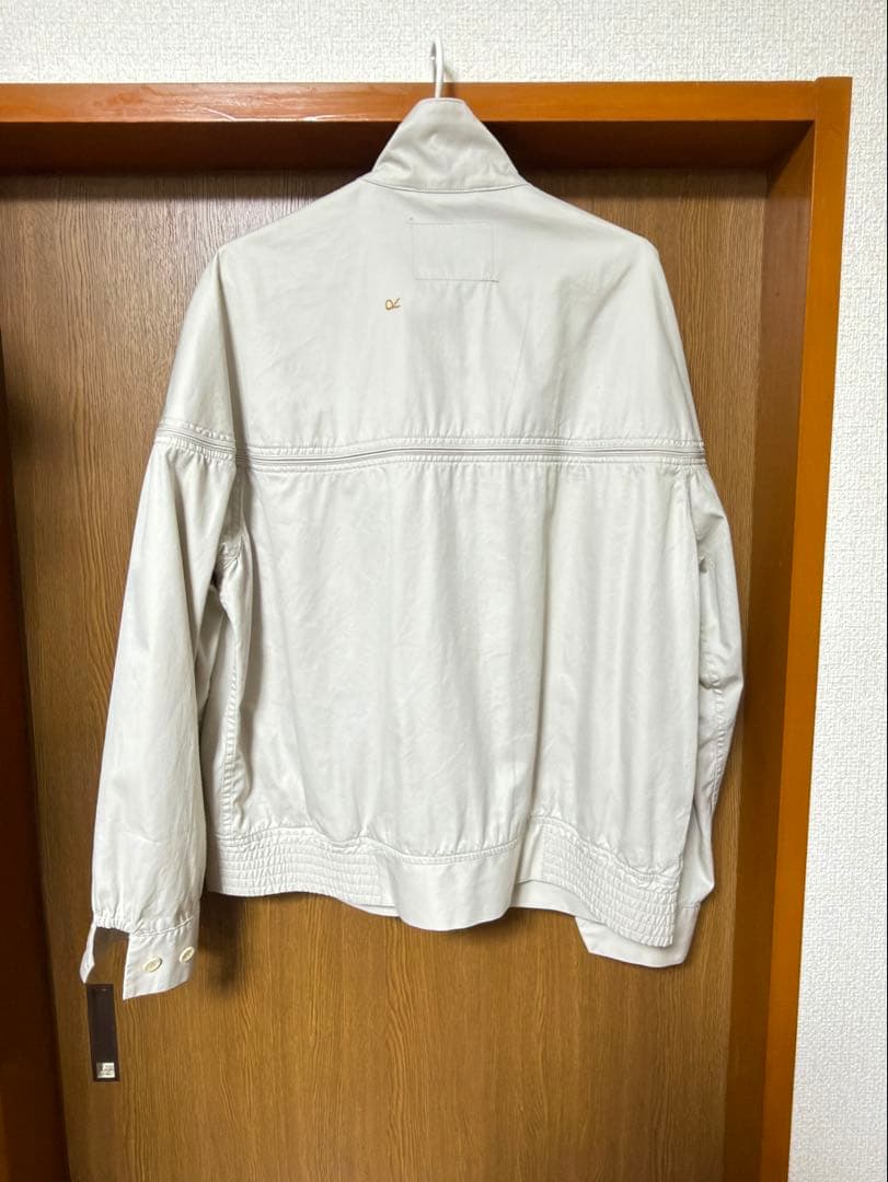 45rpm 薄ギャバのキャップショルダースウィングトップ