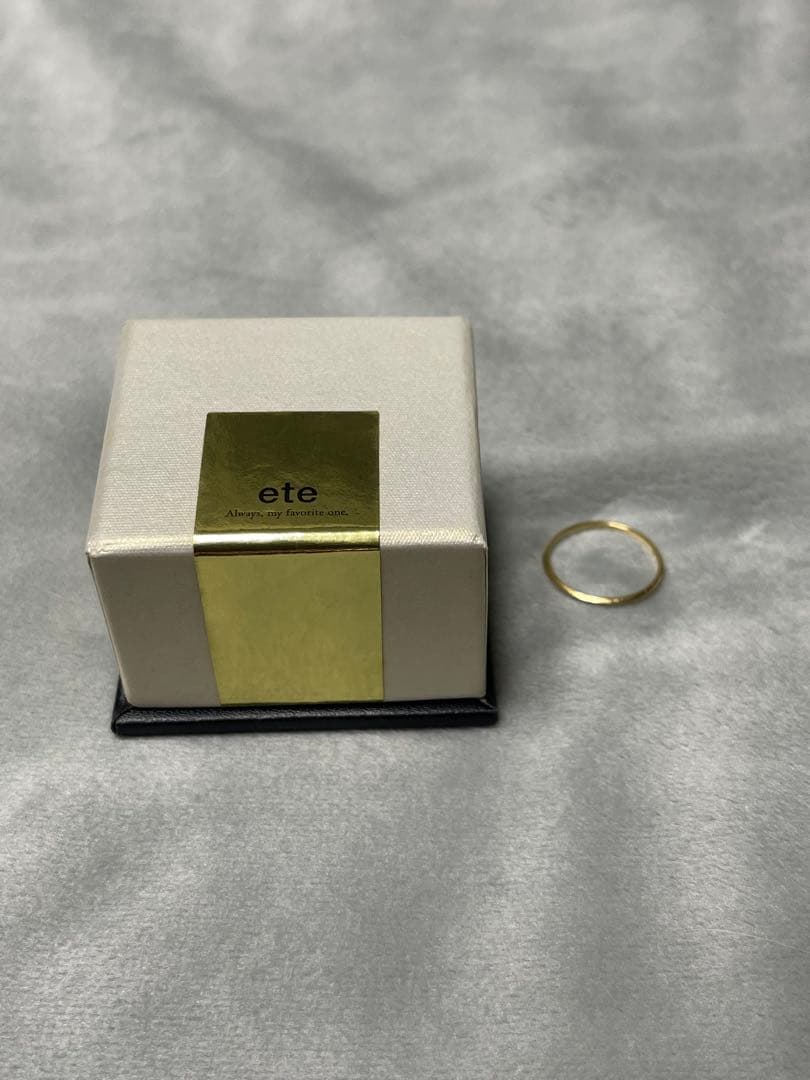 ete k18ゴールド リング#11