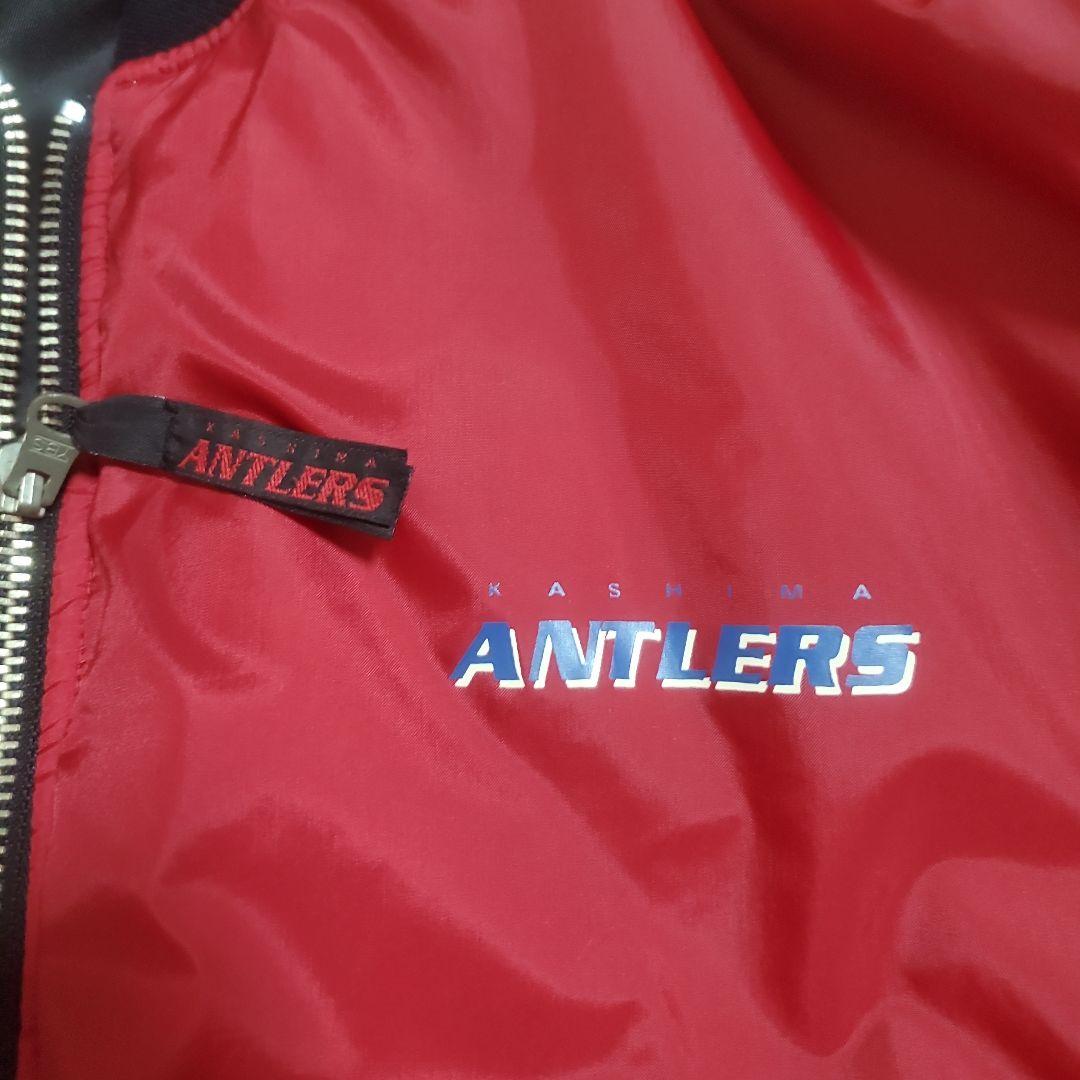 【超希少】鹿島アントラーズ　リバーシブルMA-1ジャケット　L～XL相当