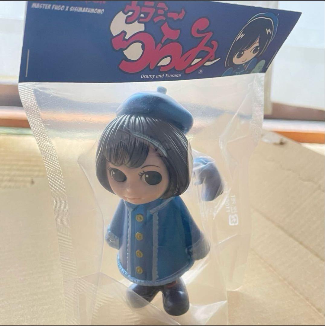 ししまるもも(ウラミーつらみ)＋(憑きものタタリー)ボビナムブルーカラー ソフビ