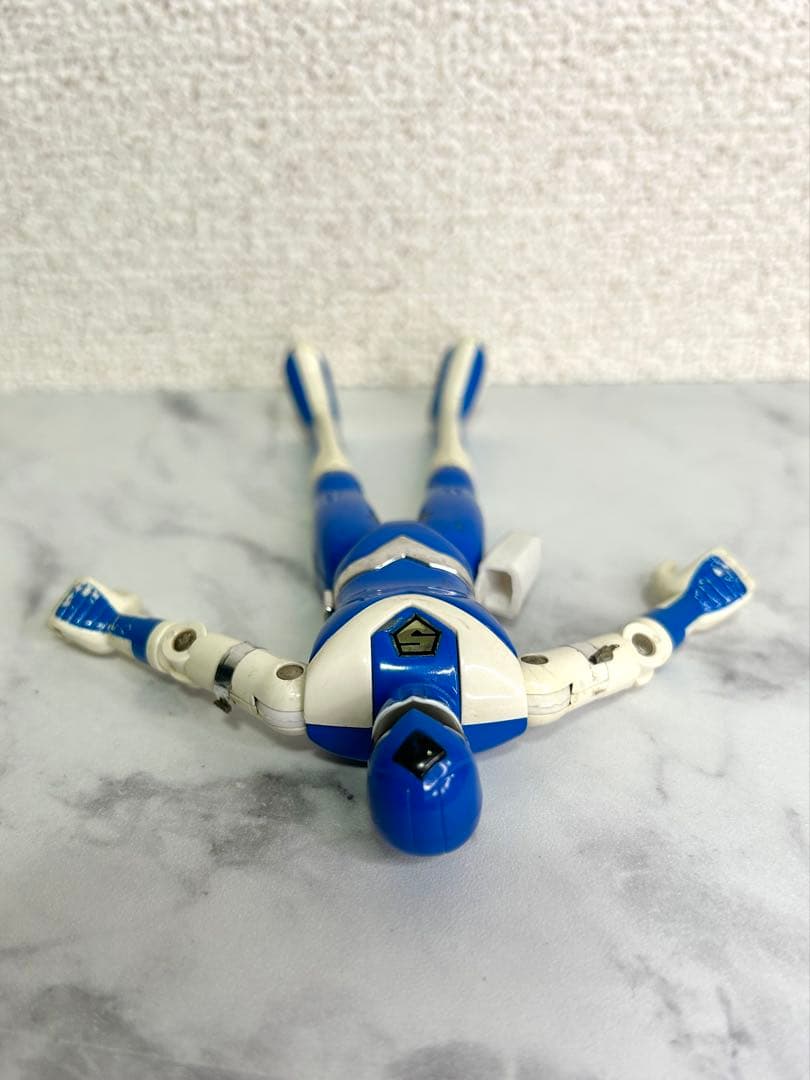 希少⭐️戦隊シリーズ　光戦隊マスクマン　ブルー　マスクマン　超合金　バンダイ製品