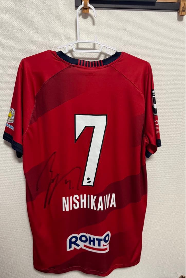 いわきFC 2024 ユニフォーム 西川 潤 選手