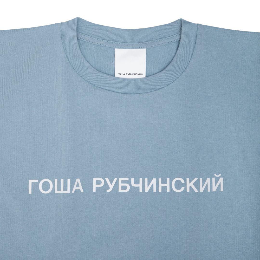 トップス gosha rubchinskiy OVERSIZED T-SHIRT BLUE