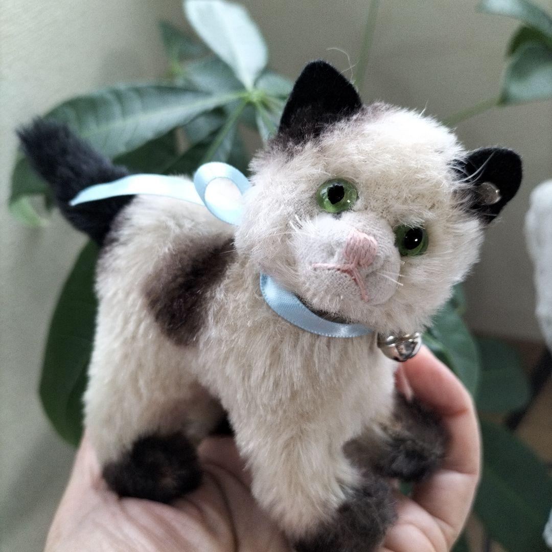 ビンテージ　シュタイフ　GUSSY　キャット　猫　②