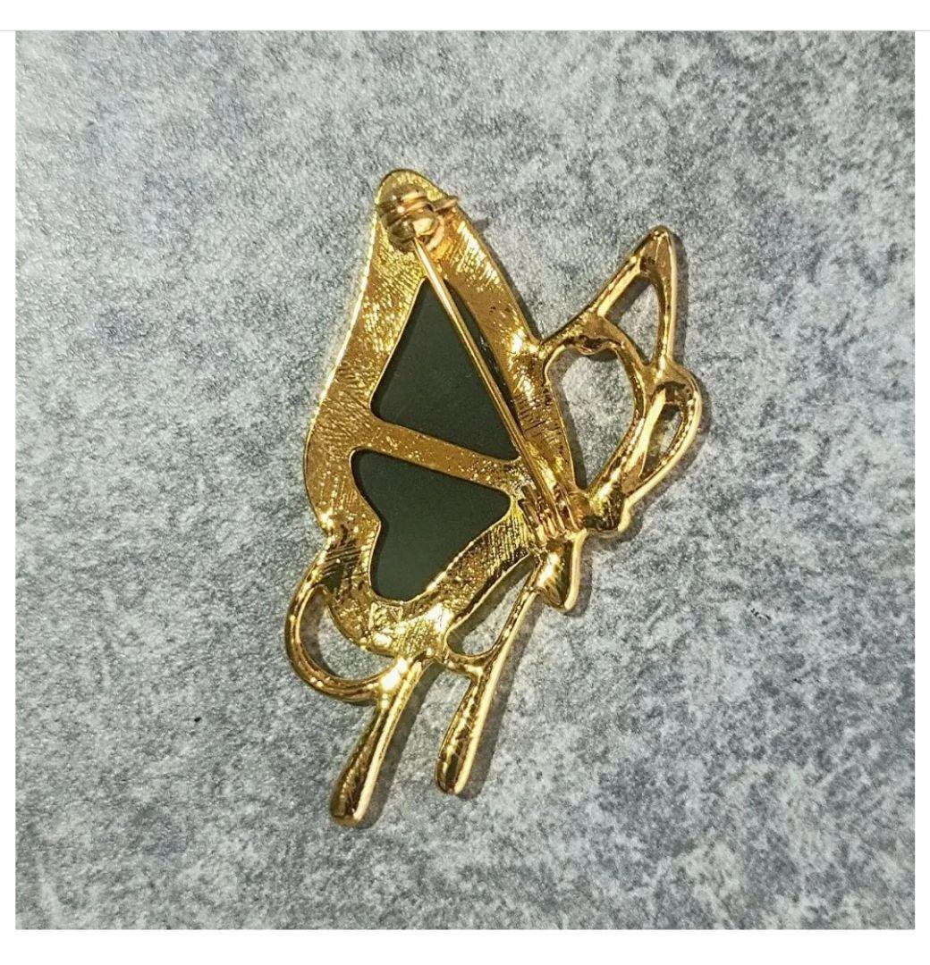 一級品 京都 伝統工芸 象嵌 ブローチ ☘純金はめ込み装飾☘