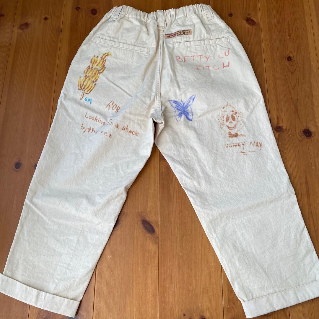 【新品】 デニムアンドダンガリー 落書き ペインターパンツ チノパン レア 希少