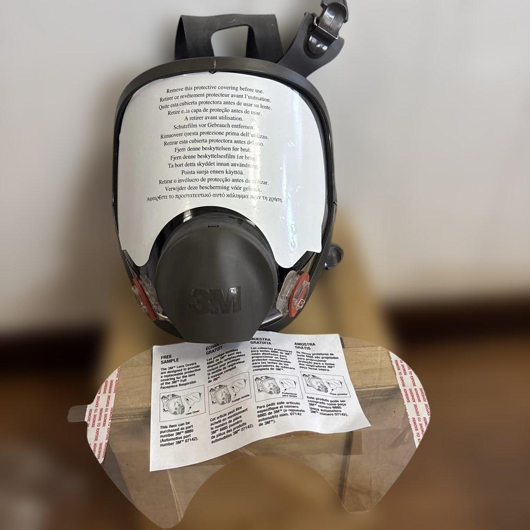 未使用　米軍放出品　3M 6800 FULL FACEPIECE MEDIUM