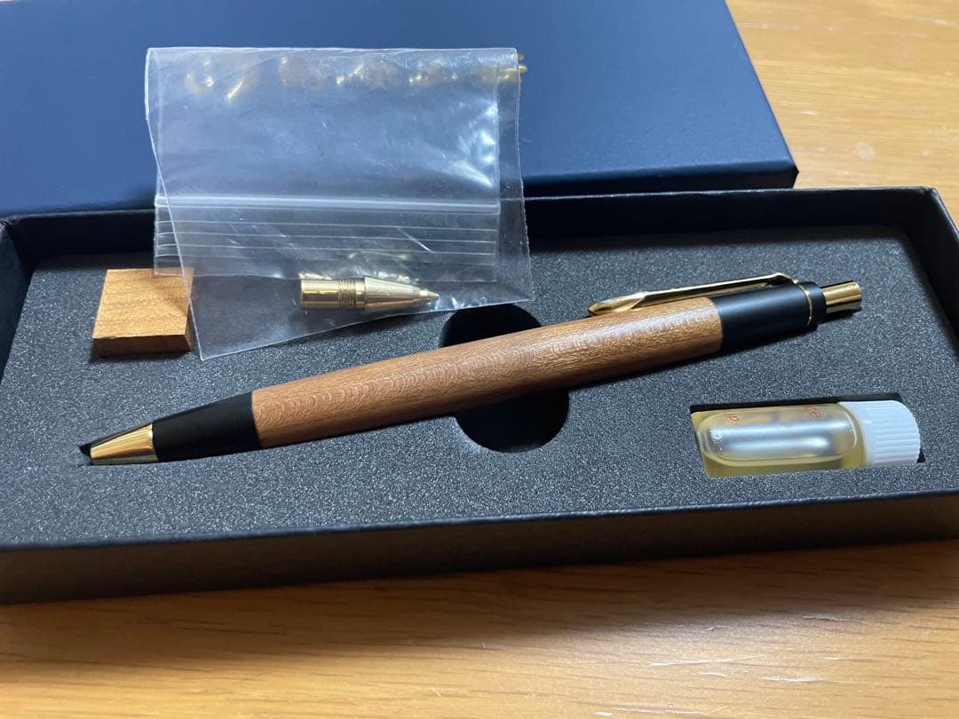 野原工芸　旧型　山桜　ゴールド　固定式口金付き