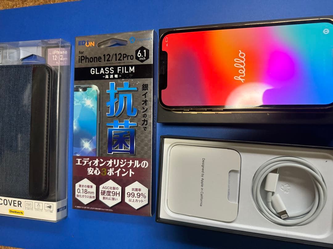 送料込美品SIMフリーiPhone12proAppleWatchSeries 4