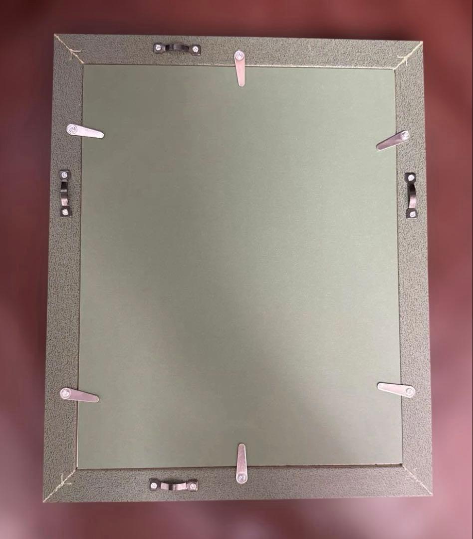 シャガール風　七宝焼　額縁セット