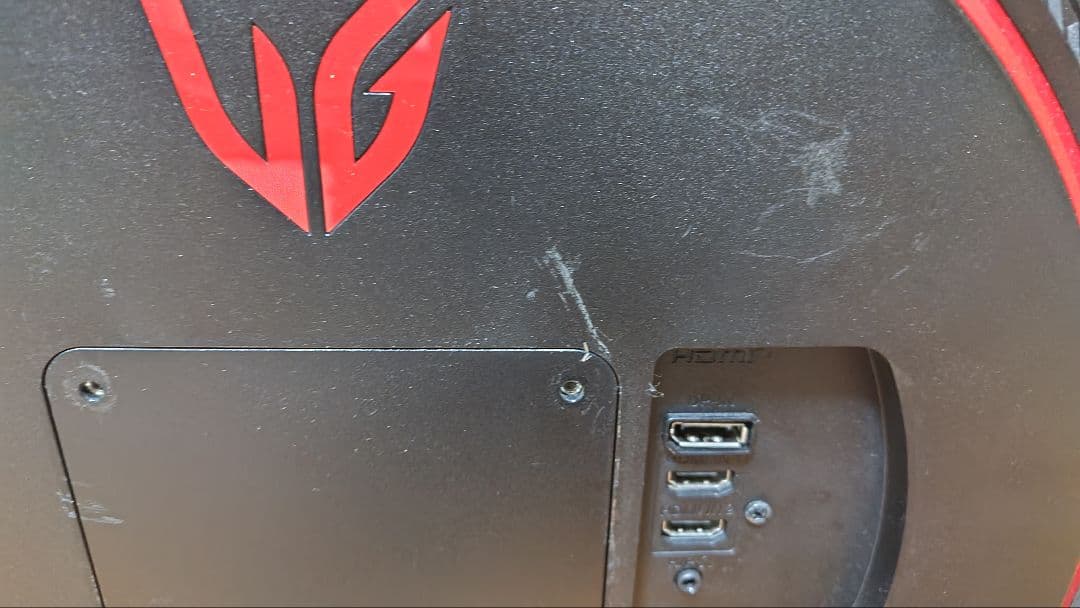 31.5インチ　LG QHD 165Hz ゲーミングモニター 本体