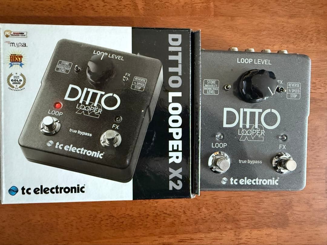 topiki　TC ELECTRONIC Ditto X2 Looper