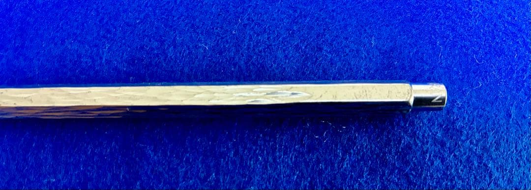 カランダッシュ　ベネシアン　ボールペン　銀張