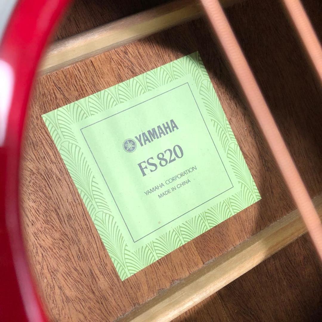 調整済み 美品 YAMAHA ヤマハ アコースティックギター アコギ FS820