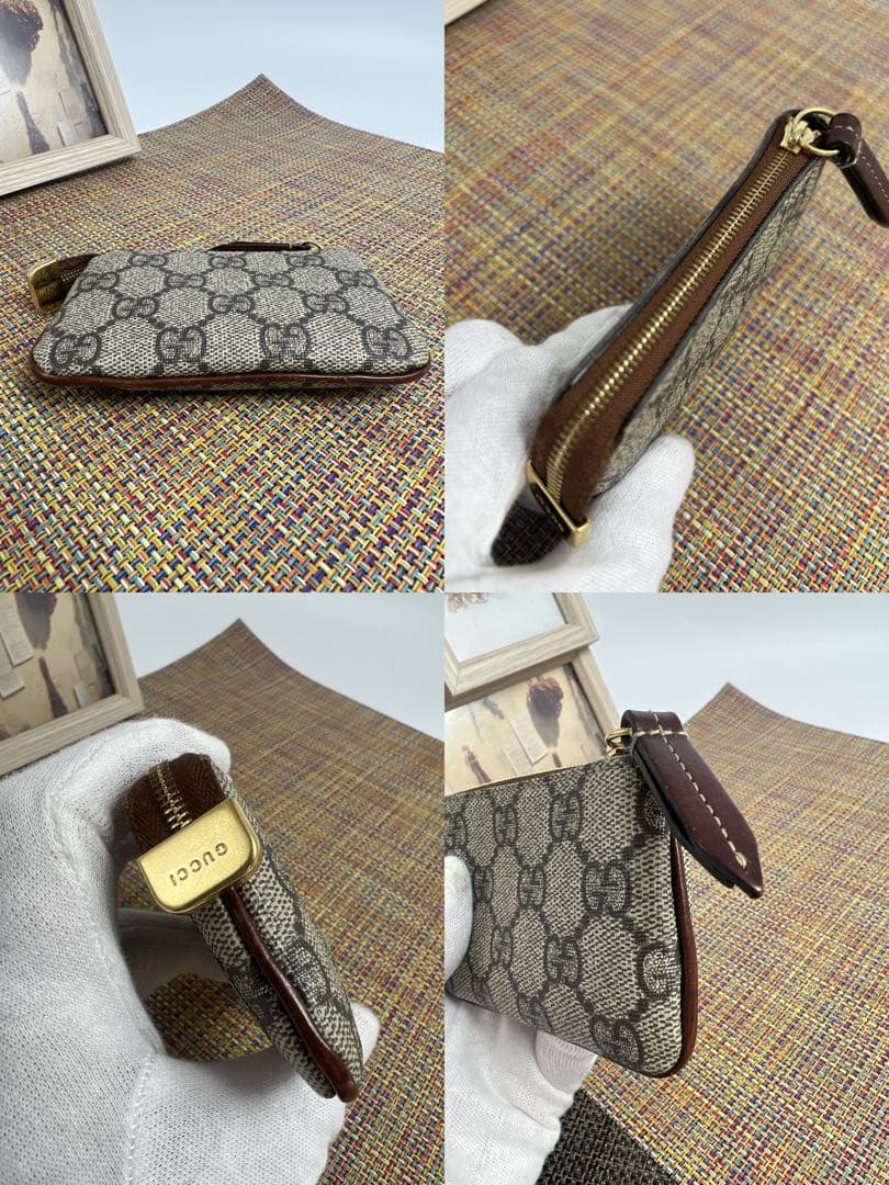 ✨極美品✨GUCCI グッチ　GGスプリーム　オフィディア 小銭入れ キーリング