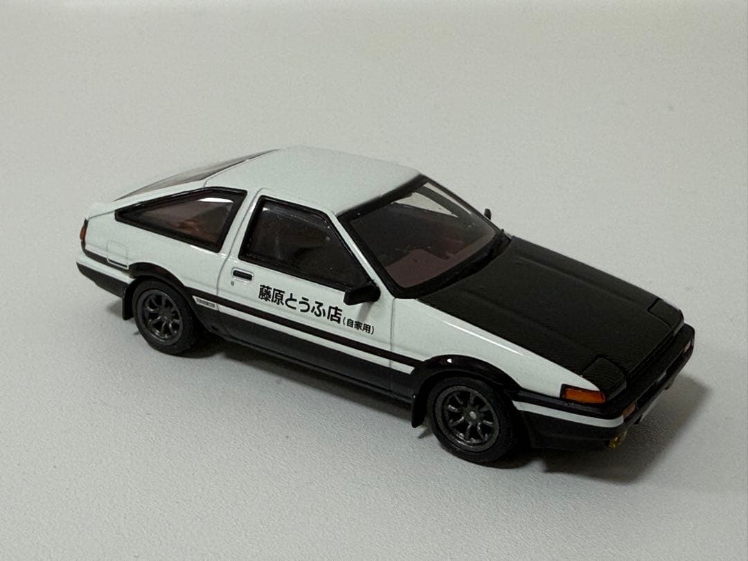 1/64 ミニカー4台セット　頭文字D 湾岸ミッドナイト　RWBポルシェ　R35