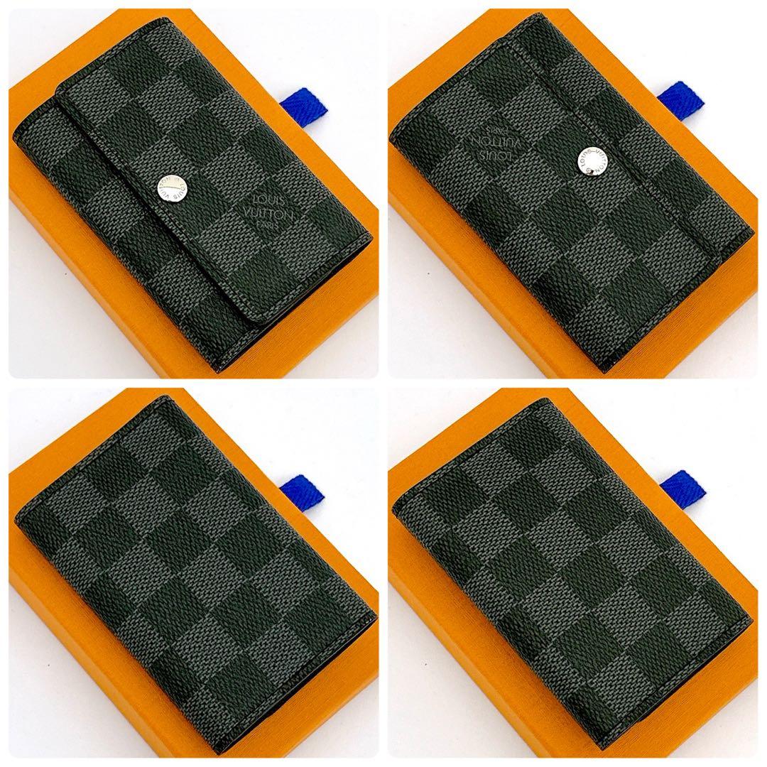 新品未使用　ルイヴィトン　ミュルティクレ　キーケース　ダミエ　グラフィット　黒