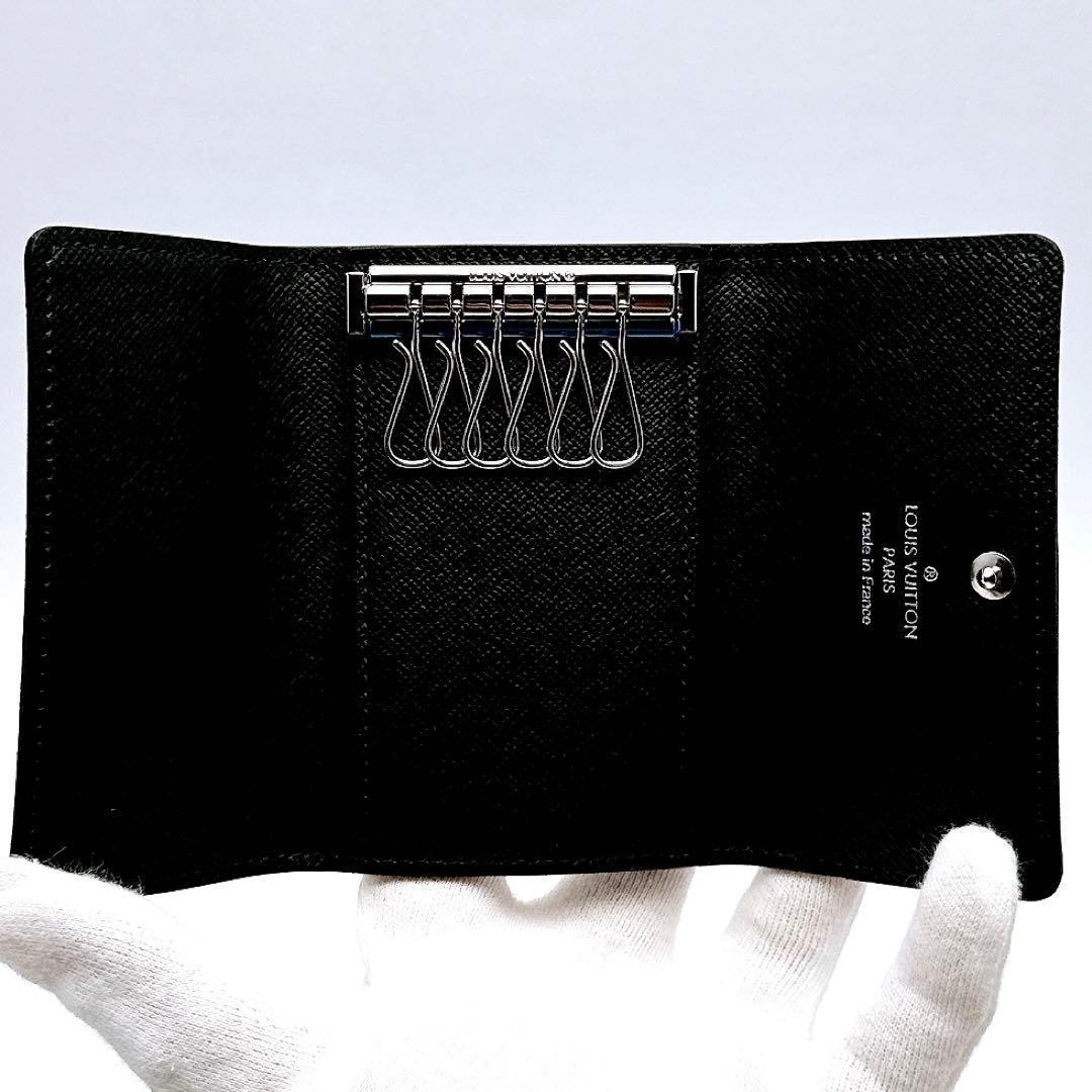 新品未使用　ルイヴィトン　ミュルティクレ　キーケース　ダミエ　グラフィット　黒