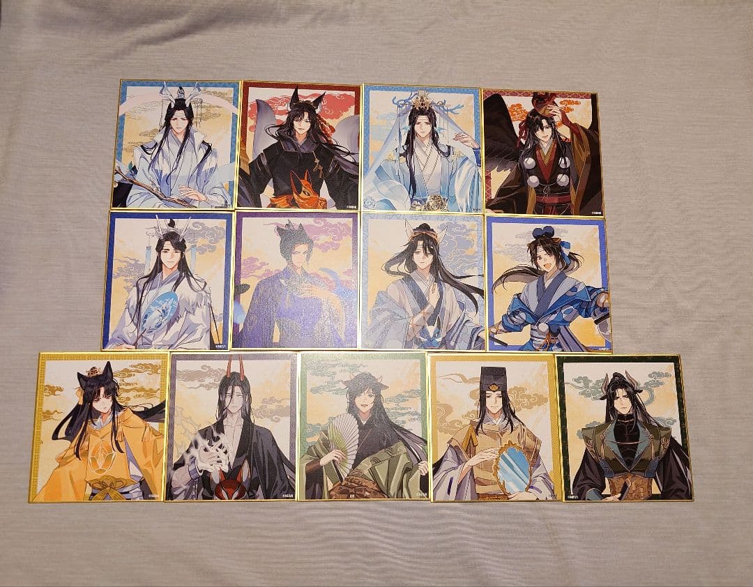 魔道祖師 ラジオドラマ メディコス 百鬼夜行 ミニ色紙 全種