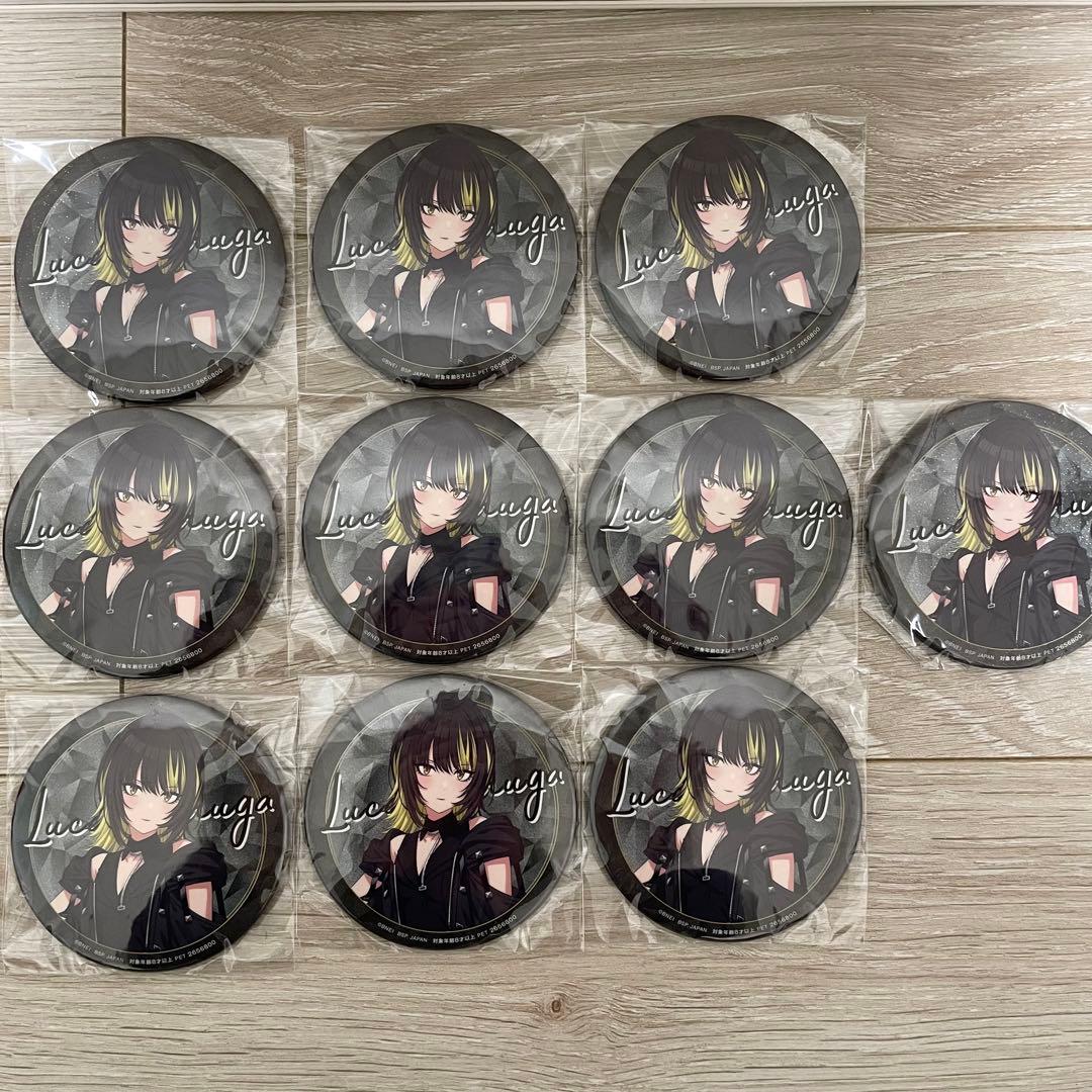 アイドルマスター シャイニーカラーズ 缶バッジ 斑鳩 ルカ　ナムコ シャニマス