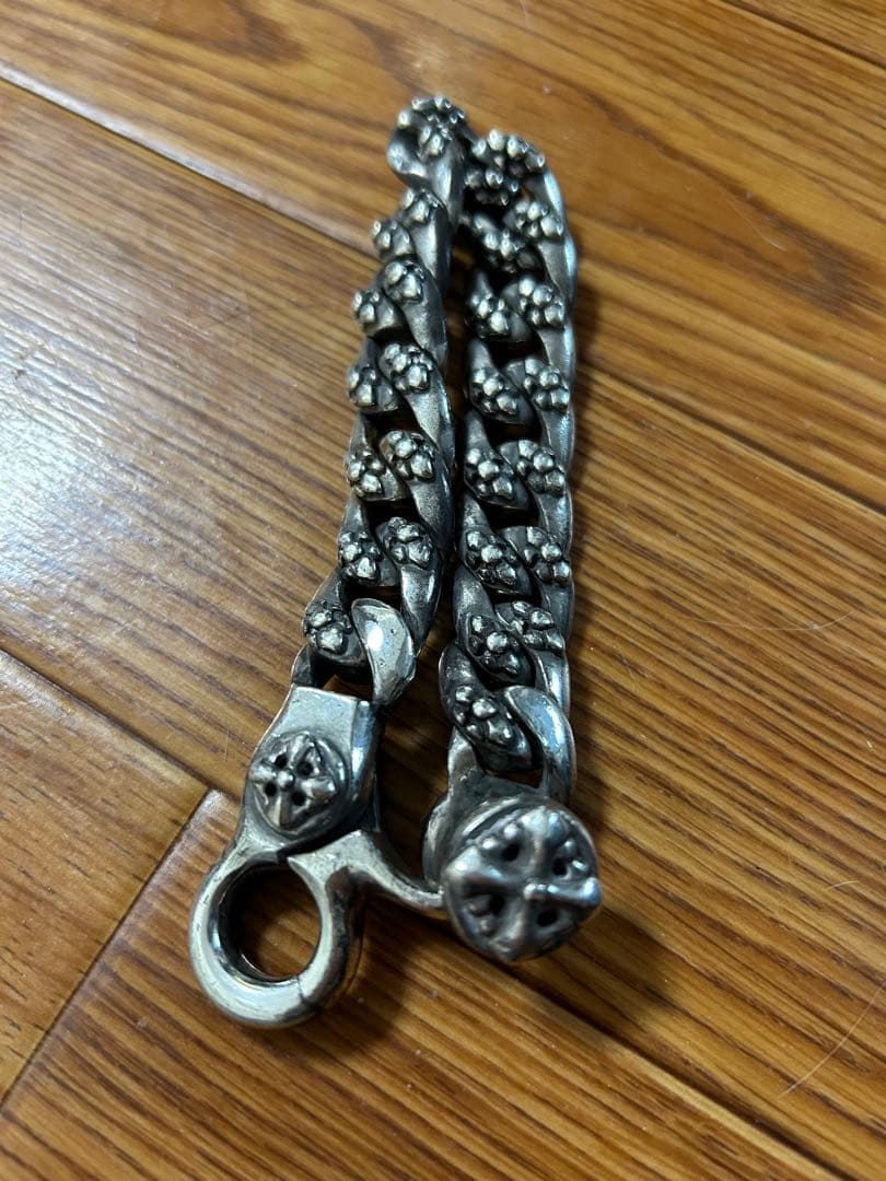 【レア】DEMAGOGUE 182gシルバー ブレスレット