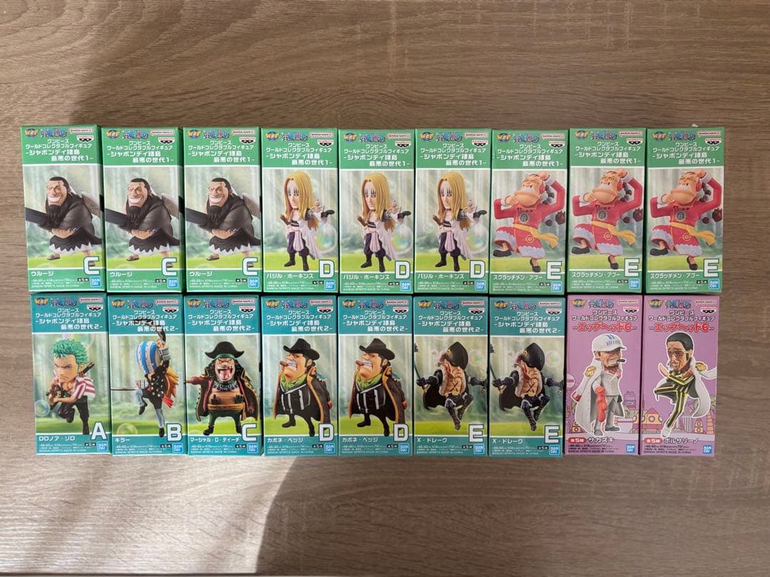 ワンピース　ワールドコレクタブルフィギュア　ワーコレ まとめ売り18点