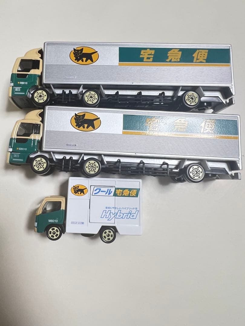 美品 クロネコヤマト非売品 トラック ミニカー 3台セット