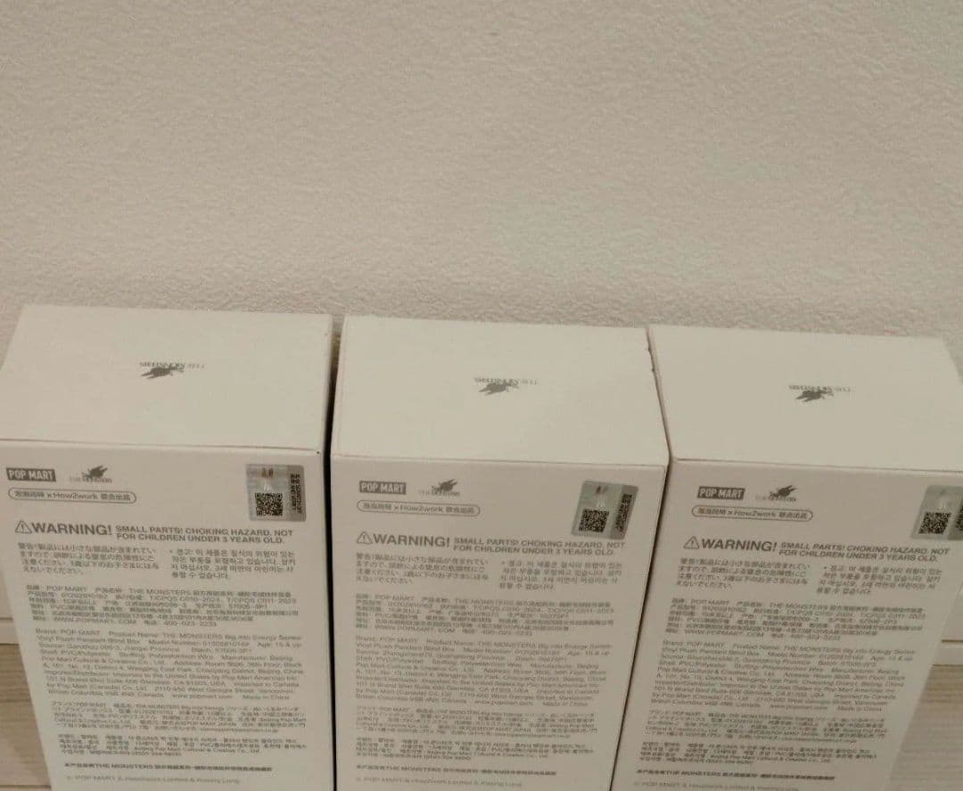 POPMART LABUBU ラブブ 正規品　3個セット