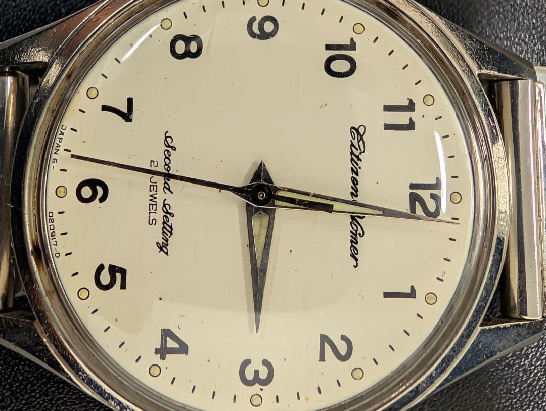 CITIZEN シチズン 腕時計 昭44 東北鉄 鉄道グッズ 国鉄 JR鉄道時計