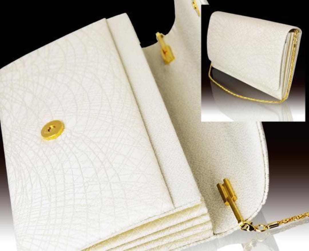 京都発　錦匠　龍村織物　/　クラッチバック　春正芒文錦　✨【日本製】【新品】✨